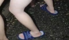 实力男主播逍遥龙哥和朋友半夜驱车到郊外公园和白虎