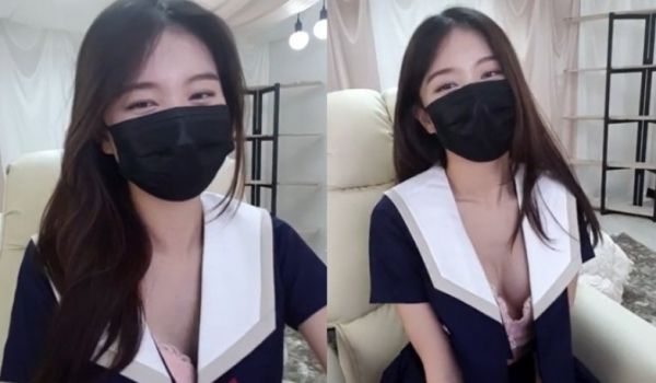 [韩国] 长髮主播脱衣诱惑~爹爹们硬了!!